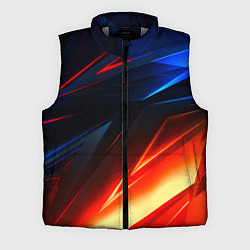 Мужской жилет Geometry stripes neon steel, цвет: 3D-светло-серый
