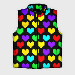 Мужской жилет Undertale heart pattern