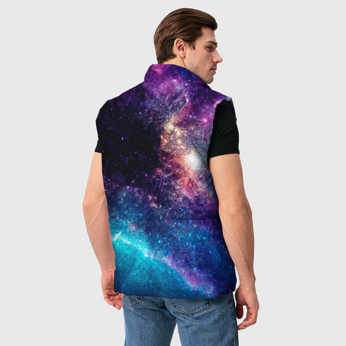 Мужской жилет Nirvana space rock / 3D-Черный – фото 4