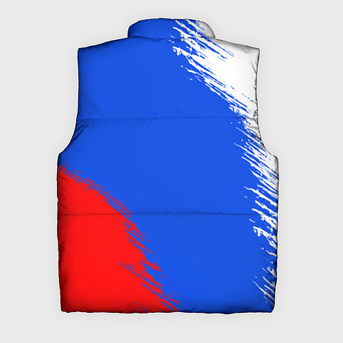 Мужской жилет Триколор и герб России / 3D-Светло-серый – фото 2