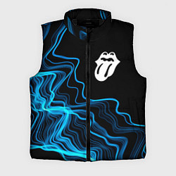 Мужской жилет Rolling Stones sound wave, цвет: 3D-черный