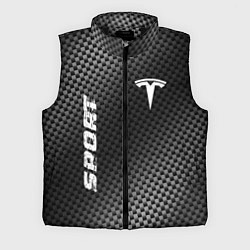 Мужской жилет Tesla sport carbon, цвет: 3D-черный