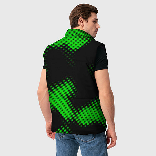 Мужской жилет Sevilla sport halftone / 3D-Черный – фото 4