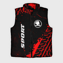 Мужской жилет Skoda red sport tires