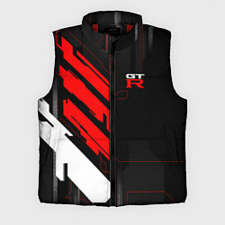 Мужской жилет Nissan GTR - Cyber, цвет: 3D-красный