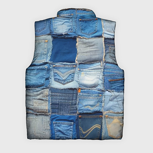 Мужской жилет Patchwork - New York yankees baseball team / 3D-Светло-серый – фото 2