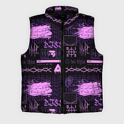Мужской жилет Underground pattern color