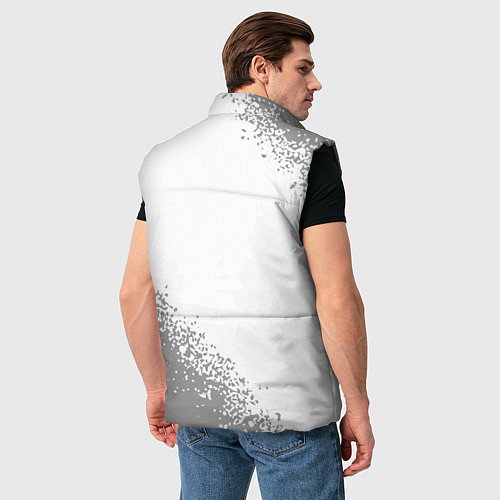 Мужской жилет Inter sport на светлом фоне вертикально / 3D-Черный – фото 4