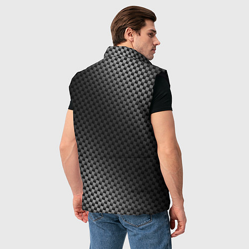Мужской жилет Honda sport carbon / 3D-Черный – фото 4