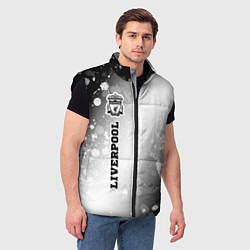 Мужской жилет Liverpool sport на светлом фоне по-вертикали, цвет: 3D-черный — фото 2