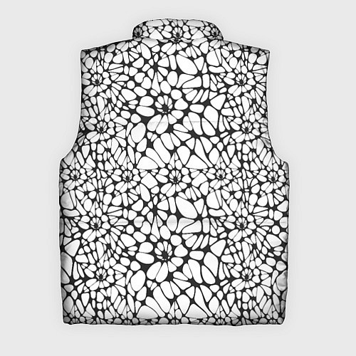 Мужской жилет Абстрактный узор из звезд / 3D-Светло-серый – фото 2