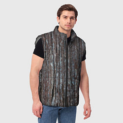 Мужской жилет Ствол дерева, цвет: 3D-светло-серый — фото 2