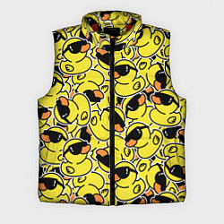 Мужской жилет Уточки в очках, цвет: 3D-красный