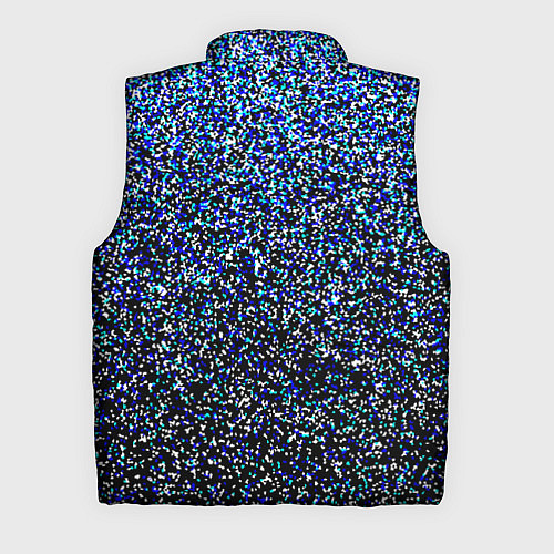 Мужской жилет Шум пикселей / 3D-Светло-серый – фото 2