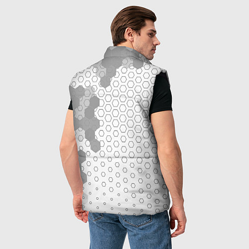 Мужской жилет Valencia sport на светлом фоне по-вертикали / 3D-Черный – фото 4