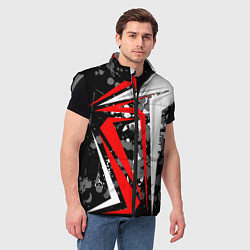 Мужской жилет Extreme geometry, цвет: 3D-светло-серый — фото 2