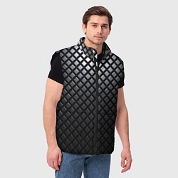 Мужской жилет Доспехи из карбона, цвет: 3D-черный — фото 2