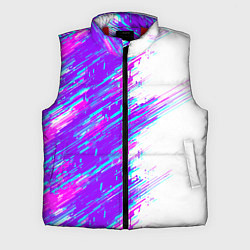 Мужской жилет Neon glitch, цвет: 3D-красный
