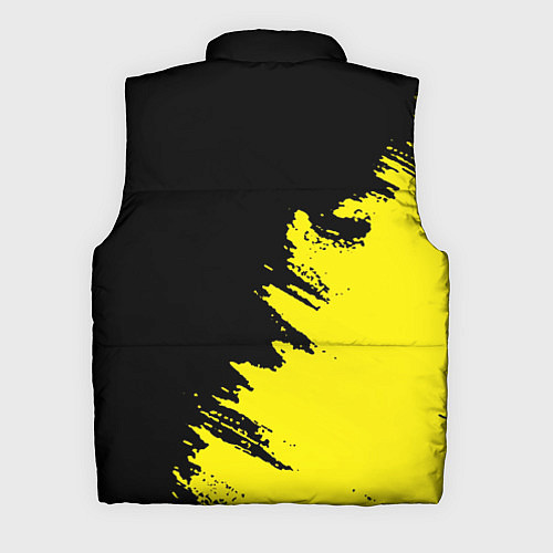 Мужской жилет AEK sport color yellow / 3D-Светло-серый – фото 2