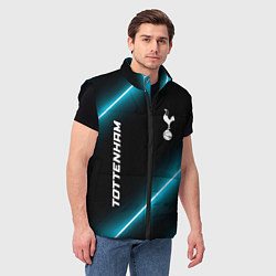 Мужской жилет Tottenham неоновые лампы, цвет: 3D-черный — фото 2