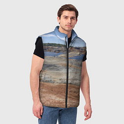 Мужской жилет Карьер Уральский марс, цвет: 3D-черный — фото 2