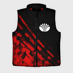 Мужской жилет Daewoo sport grunge, цвет: 3D-красный
