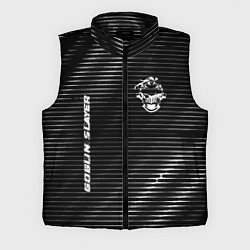 Мужской жилет Goblin Slayer metal anime lines, цвет: 3D-черный