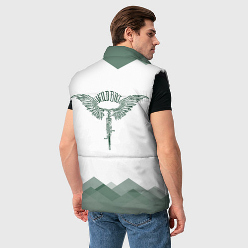 Мужской жилет Wild bike / 3D-Черный – фото 4