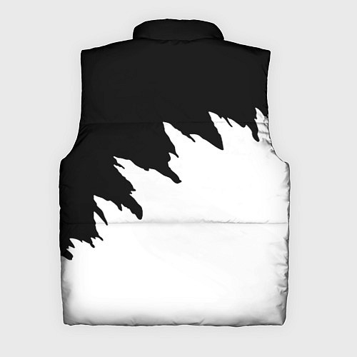 Мужской жилет Ведьмак белое лого краски / 3D-Светло-серый – фото 2