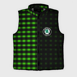 Мужской жилет Skoda pattern geometry, цвет: 3D-светло-серый