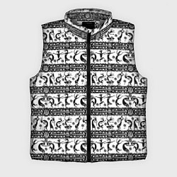 Мужской жилет Боги индейцев хайда - Кокопелли, цвет: 3D-светло-серый