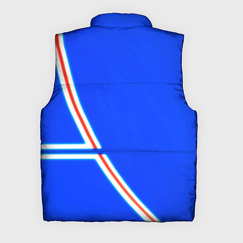 Мужской жилет Россия спорт текстура / 3D-Светло-серый – фото 2