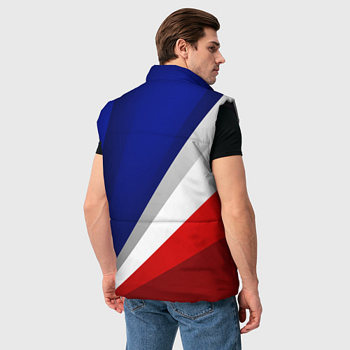 Мужской жилет Россия - униформа федерации / 3D-Черный – фото 4