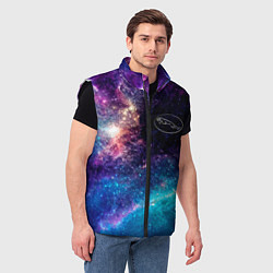 Мужской жилет Jaguar space auto, цвет: 3D-черный — фото 2
