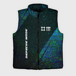 Мужской жилет Depeche Mode glitch blue