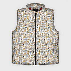 Мужской жилет Человечки и монстры, цвет: 3D-красный