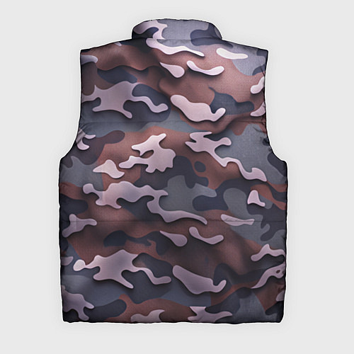 Мужской жилет Камуфляж-грязь / 3D-Светло-серый – фото 2
