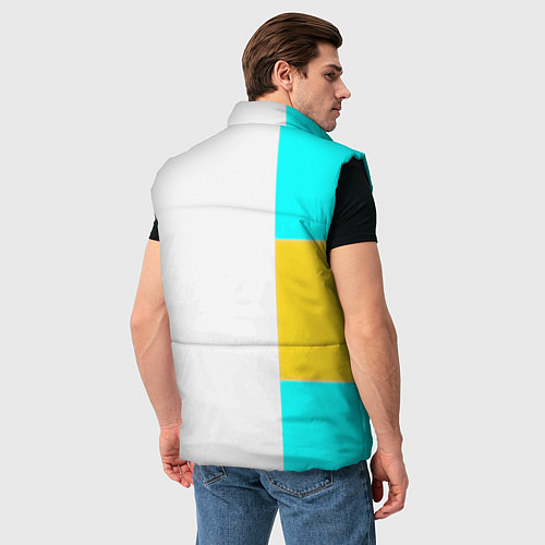 Мужской жилет Fortnite geometry color / 3D-Черный – фото 4