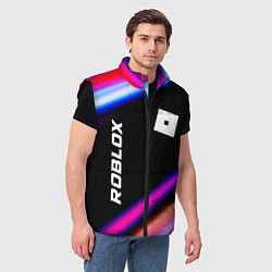 Мужской жилет Roblox speed game lights, цвет: 3D-черный — фото 2
