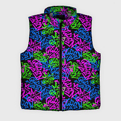 Мужской жилет Королева граффити