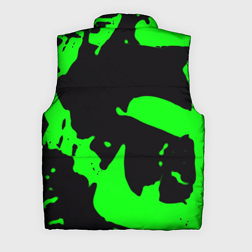 Мужской жилет Razer кислотный стиль краски / 3D-Светло-серый – фото 2