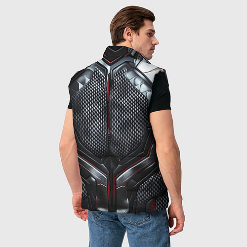 Мужской жилет Карбоновый странник / 3D-Черный – фото 4