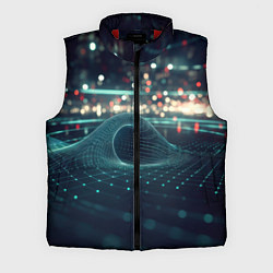Мужской жилет Кибернетическое пространство