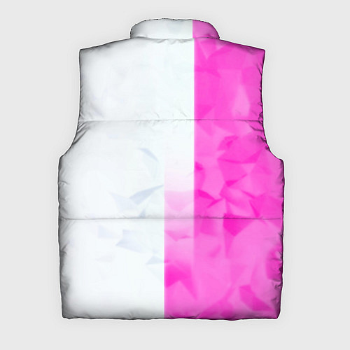 Мужской жилет Game over pink abstraction / 3D-Светло-серый – фото 2