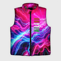 Мужской жилет Milano - neon abstraction, цвет: 3D-светло-серый