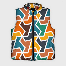 Мужской жилет Геометрический узор разноцветный