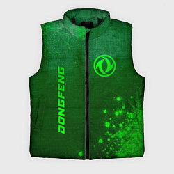 Мужской жилет Dongfeng - green gradient вертикально, цвет: 3D-черный