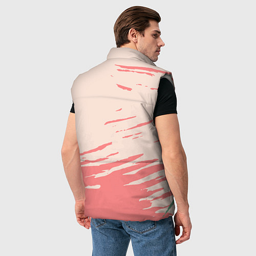 Мужской жилет Он и она - аниме / 3D-Светло-серый – фото 4