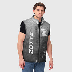 Мужской жилет Zotye - grey gradient вертикально, цвет: 3D-черный — фото 2