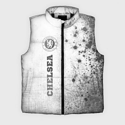Мужской жилет Chelsea - white gradient по-вертикали, цвет: 3D-черный